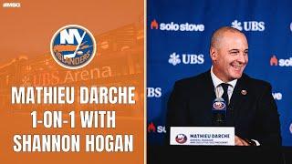 Shannon Hogan 1-on-1 with Isles new GM Mathieu Darche | New York Islanders