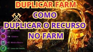 NEW WORLD FARM DE GOLD DUPLICAR OS RECURSO