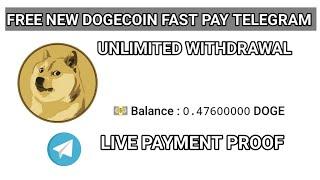 EARNING FREE DOGECOIN EASY FOR TELEGRAM