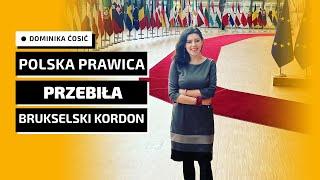 Dominika Ćosić: Europejscy konserwatyści rosną w siłę. Morawiecki ma zastąpić Meloni w EKR