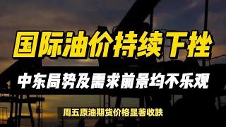 (21/10/2024)油价上周大幅下挫！中东局势“喜忧参半”，需求前景“不容乐观” | #黄金 #原油 #美元指数 #美元 #金价