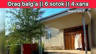 Oraq balg’a Muratbek mebel qasi. 6 sotok 4 xanali. 399 mln kelisimli. 99-543-46-53