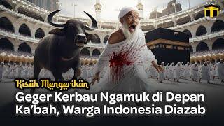 Viral Kerbau Lepas di Masjidil Haram Menyeruduk Jamaah Indonesia sebagai Azab