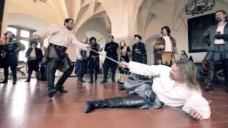 Hamlet - prince of Denmark rapier and dagger fight #action #movie #stunt