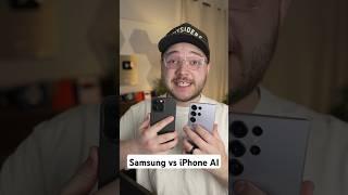 Samsung vs iPhone AI