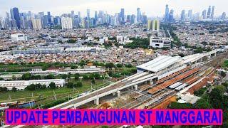 UPDATE RENOVASI STASIUN MANGGARAI YANG AKAN MENJADI PUSAT KA JABODETABEK | VIEW DRONE & GOPRO | 4K⁶⁰