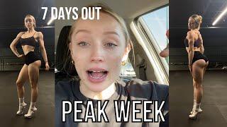 PEAK WEEK VLOG | Reality of bodybuilding prep