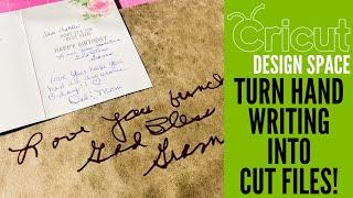 Cricut Handwritten Recipes - Cricut Handwriting - Cricut Handwritten - Cricut Project - Easy Cricut