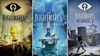 Little Nightmares 1 + 2 + All DLC Gameplay Walkthrough In Order (Full Game No Commentary)