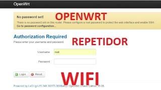 OpenWRT como repetidor Wifi