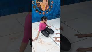 Tricky Video Me Kitni Rangoli Hai?#shorts #3drangoliqueen #3dartwork #artistshikhasharma #3drangoli