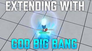 Extending With Blue Vegeta's God Big Bang (True One Combo) | ABA