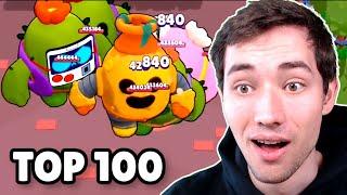 TOP 100 BESTE MOMENTE IN BRAWL STARS! 