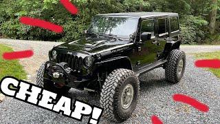 My CHEAP Built One Ton Swapped Jeep Wrangler | Walk Around