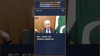 CNN Host CUTS OFF Pakistan Minister Citing Social Media as Evidence for Rafale Claims #shorts