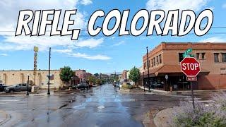 Rifle, Colorado! Drive with me in a Colorado town!