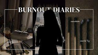 VISUAL DIARY: BURNOUT EDITION | where i’ve been. a vlog.