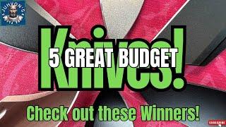 5 GREAT Budget Knives! Check these Winners!