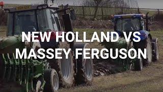 New Holland vs Massey Ferguson Tractor Test