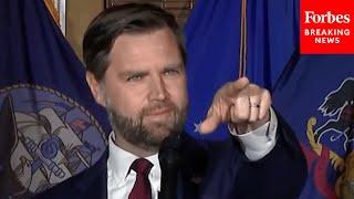 JUST IN: JD Vance Holds Campaign Event About Veterans In New Kensington, Pennsylvania