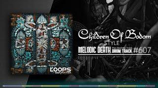 Melodic Death Metal Drum Track / Children of Bodom Style /190 bpm