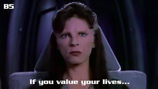Babylon 5 Remastered - Delenn defends Babylon 5.