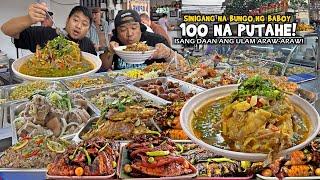 100 na PUTAHE na may “Sinigang na BUNGO ng BABOY at DINAKDAKAN!”, GRABE ang daming ULAM CARINDERIA!