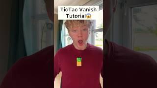 Tic Tac Vanish Magic Trick Revealed  #magic #magician #tricks #tutorial #shortvideo #shorts