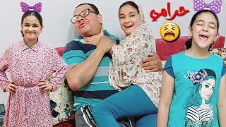 الحرامي سرق فستان سوسو وبابا جبلها واحد جديد/يوميات عائله حبيبه Habiba family