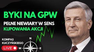 Byki na GPW pełne niewiary w sens kupowania akcji | Kompas Kuczyńskiego 09.08.2024