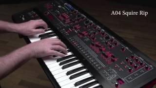 Roland JD-XA Synthesizer Ver.1.50 Preset Sound Examples: A04 Square Rip