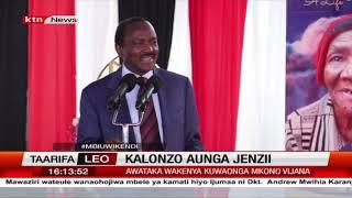 Kinara wa Wiper Kalonzo Musyoka awataka watu kuwaunga Gen Z mkono