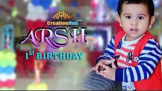 1st Birthday highlight  | Arsh Aditya Patil | @CreationHub | 2019