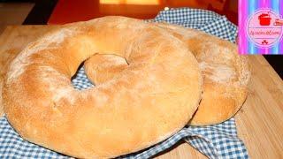 Cucciddatu, Ciambella di  pane di semola di grano duro , pane tipico siciliano