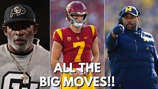 College Football's transfer portal ISN'T EVEN OPEN - AND BIG NAMES ARE ALREADY MAKING... BIG MOVES!