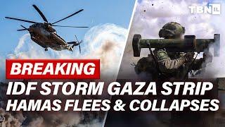 BREAKING: IDF STORM GAZA STRIP — HAMAS FLEES & COLLAPSES; Trump Pushes Syrian-Israel Peace Deal