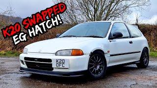 BEST CIVIC? K20 Swapped Honda Civic EG Hatch FEATURE!