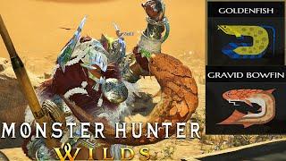 Monster Hunter Wilds - How to catch Goldenfish and Gravid Bowfin