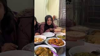 বিথী আপুর বাসায় তার হাতের অনেক রকমের খাবার Food Lover Borna vlogs