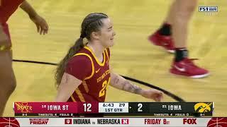 Iowa vs Iowa State | Women Basketball Dec 11,2024