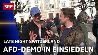 AFD-Demo in Einsiedeln | Comedy | Late Night Switzerland | SRF