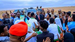 Shacabka Ceerigaabo oo ka hadlay soo dhaweeynta Madaxweyne Muuse Biixi uu ku joogo Ceerigaabo.