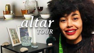 Full altar tour : ancestors, guardians & pombagira | real life sacred spaces ️