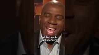 Larry Bird couldn’t resist revealing Magic Johnson’s #celtics pride #magicjohnson #larrybird #lakers