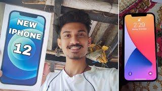 NEW APPLE IPHONE 12 || Blue colour || Unboxing || Sanju creation vlog