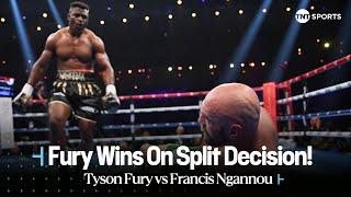  Tyson Fury SURVIVES third round KO to beat Francis Ngannou | #FuryNgannou Post-Fight Reaction 