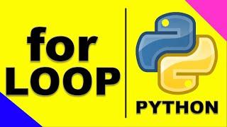 for Loop | Python Programming FREE Tutorial | in preparation for Algorithmic Trading