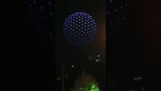 Dron show - Gellérthegy, Budapest, Hungary