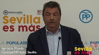 Rueda de prensa. Ignacio Flores II