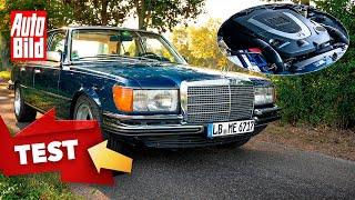 Mercedes 450 SE (W 116) Mechatronik | Retro-Benz mit modernem 5,5 Liter-V8 | Fahrt mit Jan Götze